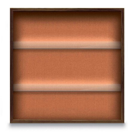 United Visual Products Outdoor Enclosed Combo Board, 48"x36", White Frame/Green & Medium Grey UVCB4836ODW-GREEN-MEDGRY